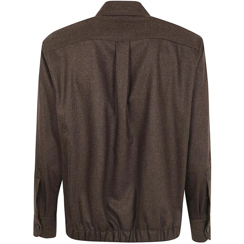 PT01 Men's Classic Collared Blouson Jacket Men BROWN Outerwear